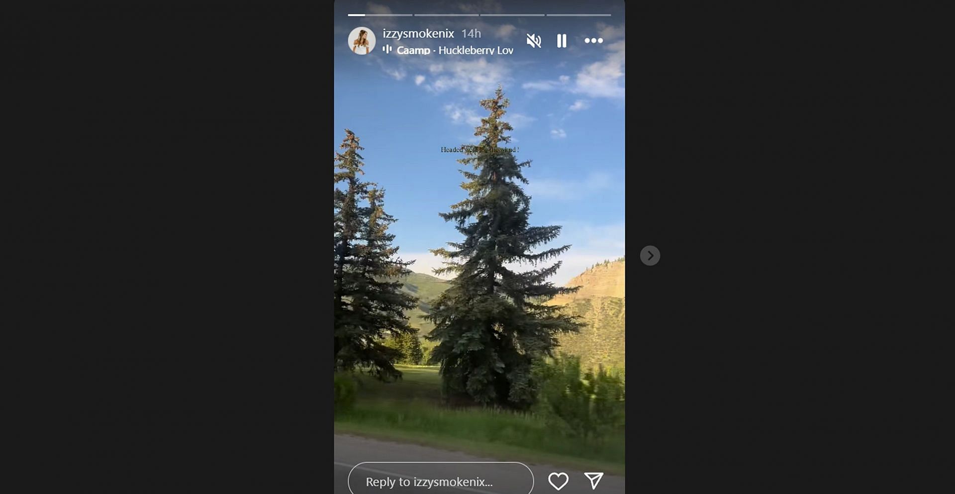 Bo Nix's wife Izzy shares BTS from weekend getaway in Colorado as Broncos QB concludes minicamp/@izzysmokenix